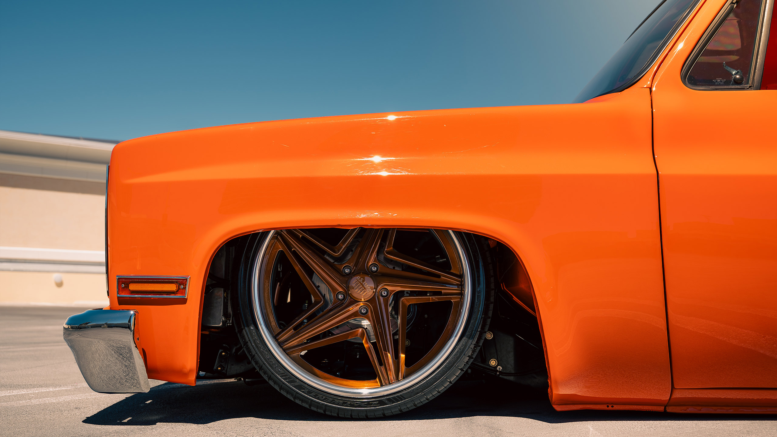 1973 orange chevy c10 las vegas