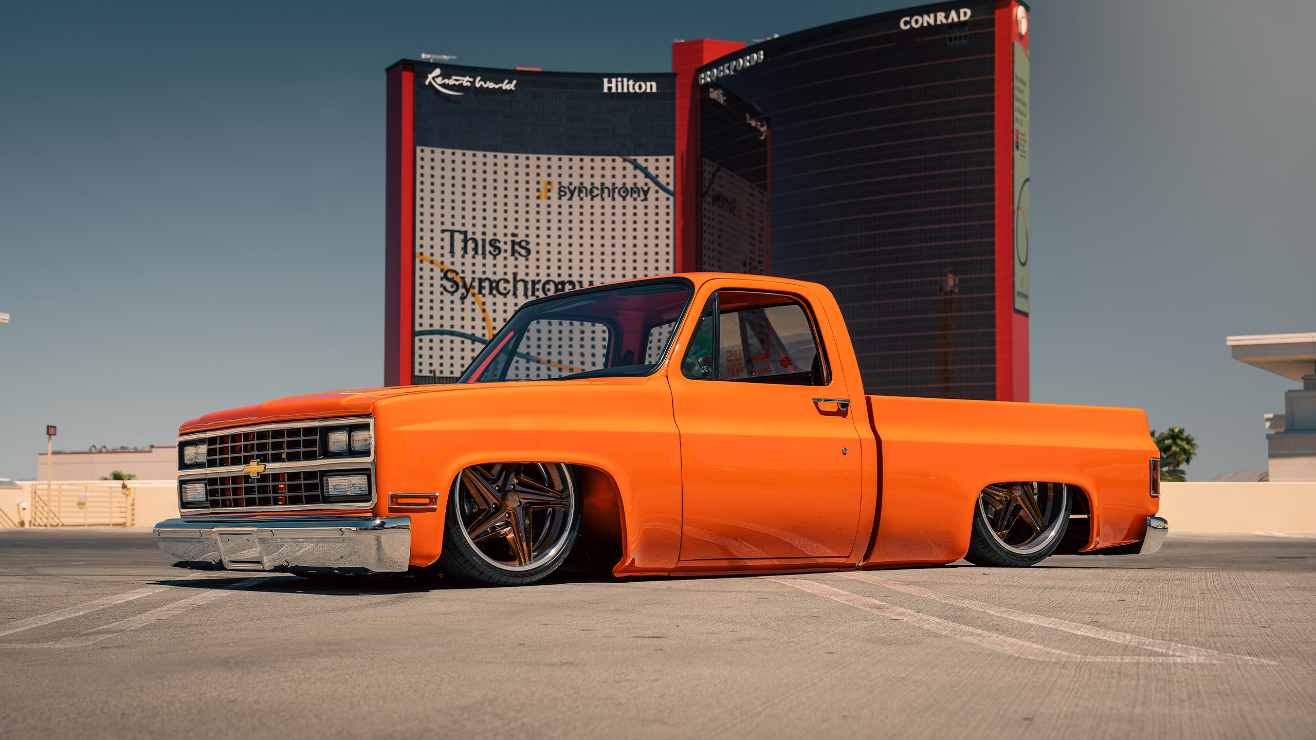 1973 orange chevy c10 las vegas hero