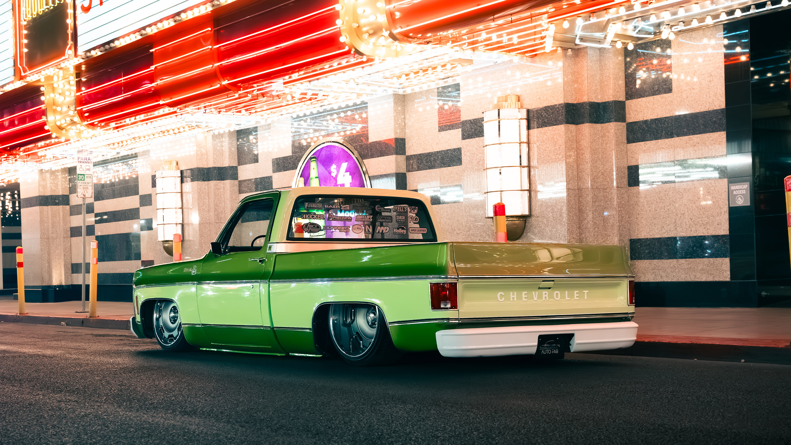 1976 chevy avocado c10 sema 2025