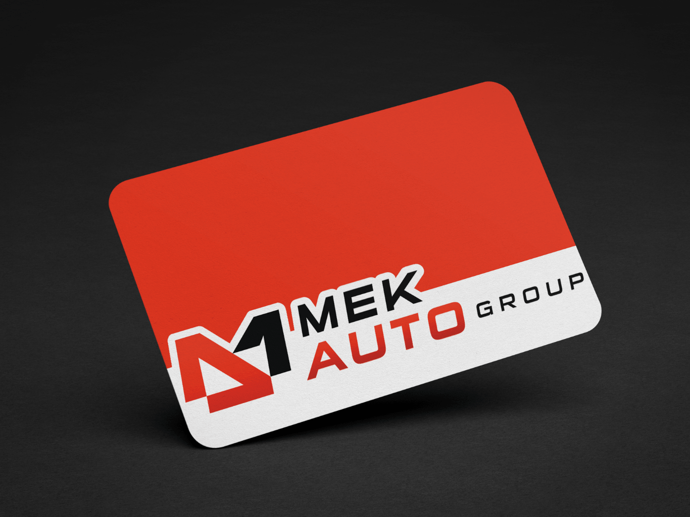 Mek Auto Group Business Card