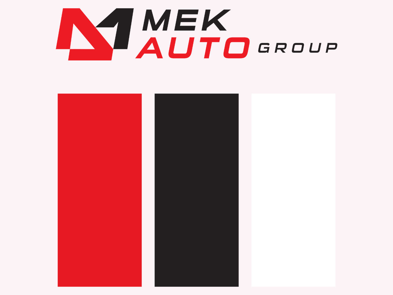 Mek Auto Group Color Palette