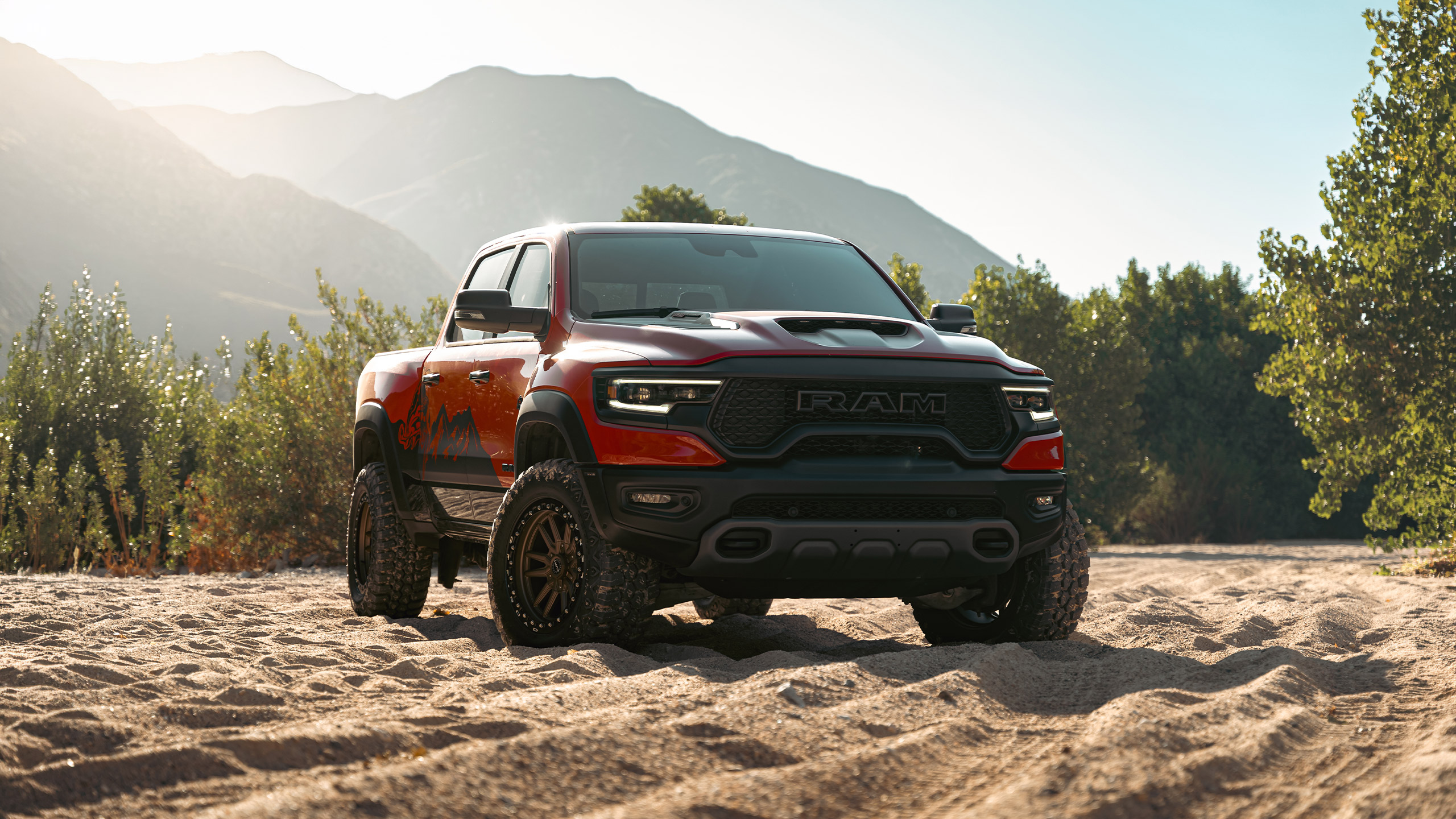 dodge ram 1500 trx arman tsarukyan athlete sponsor