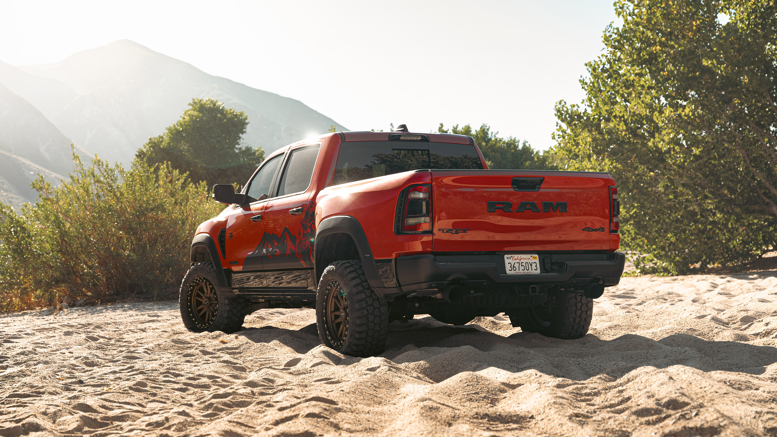 dodge ram 1500 trx arman tsarukyan athlete sponsor