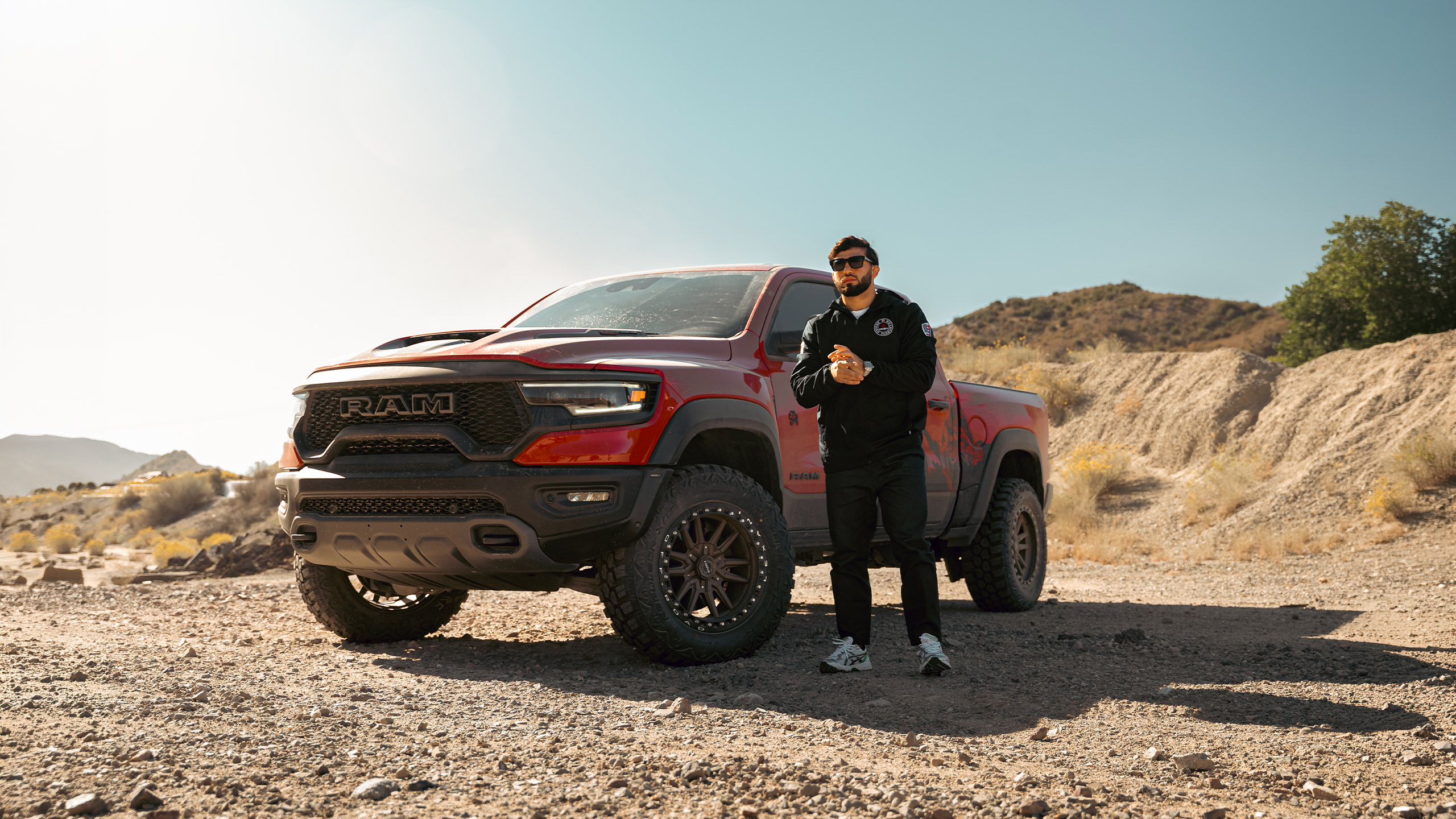 dodge ram 1500 trx arman tsarukyan athlete sponsor hero