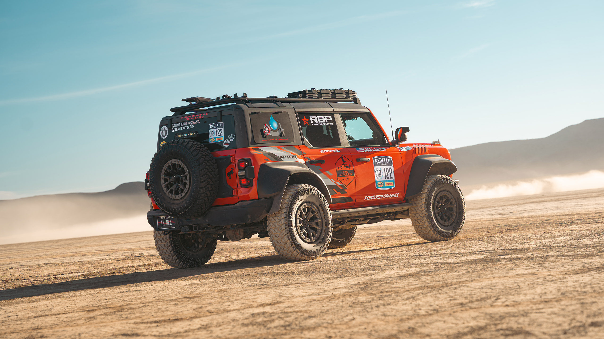 ford bronco raptor rally truck