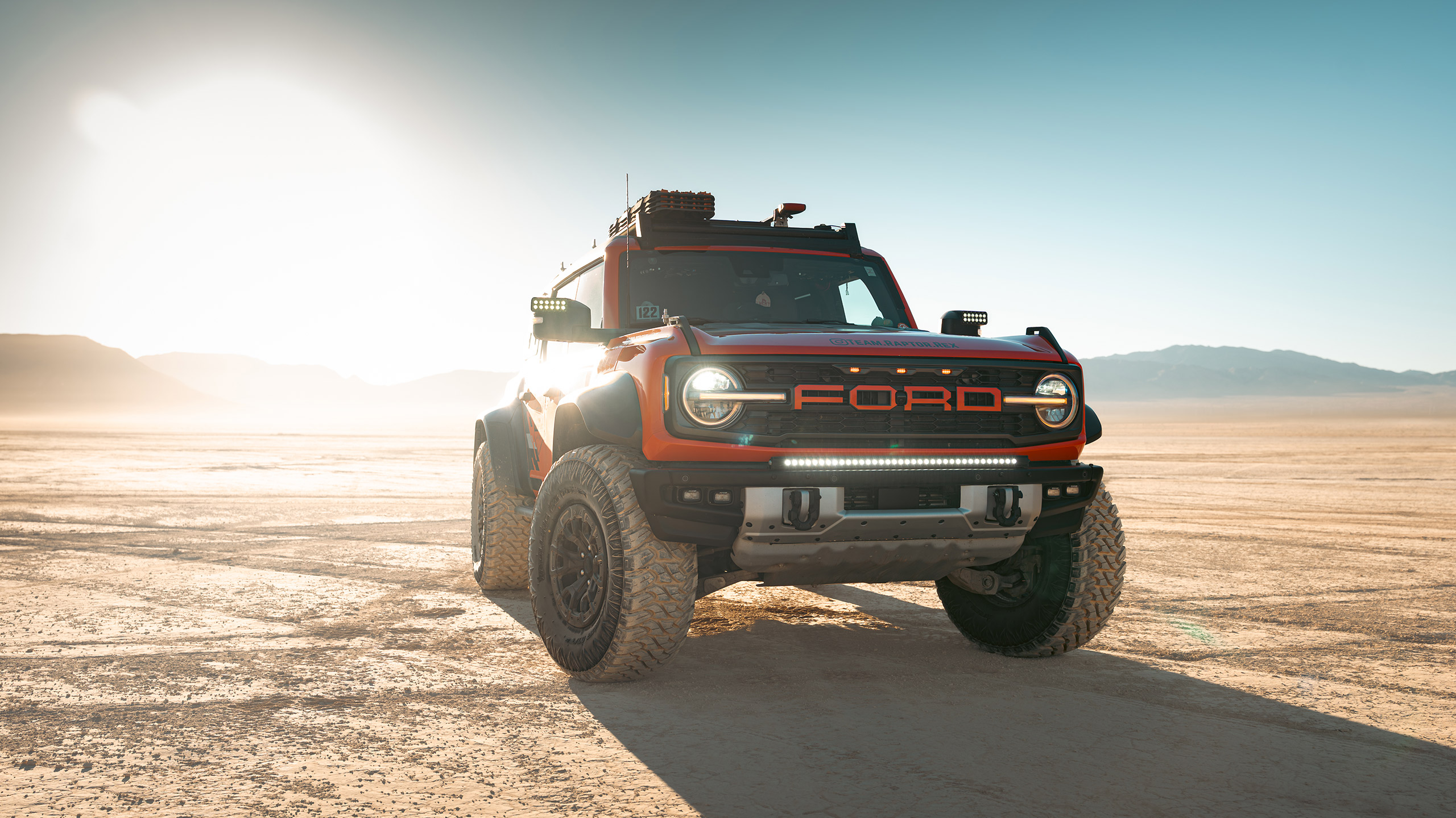 ford bronco raptor rally truck