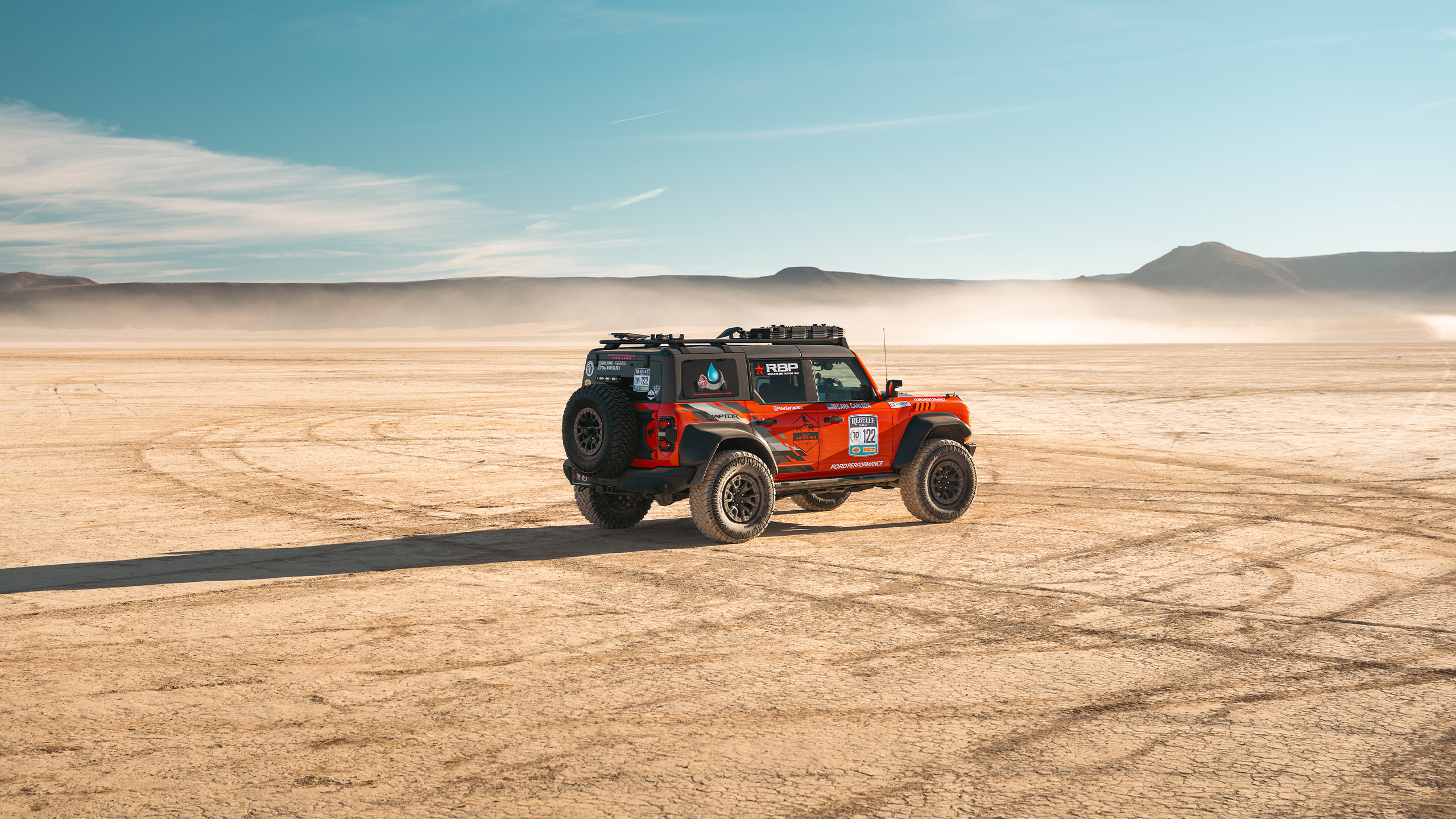 ford bronco raptor rally truck
