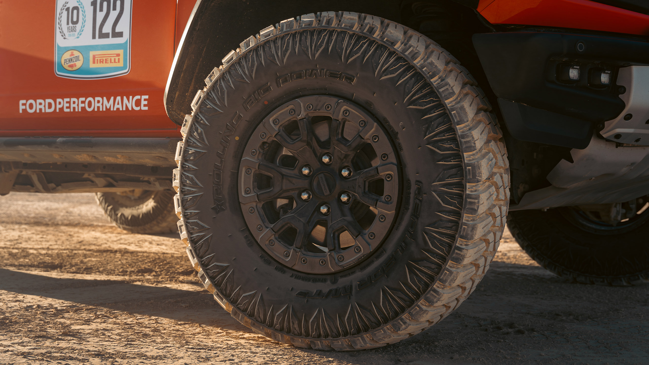 ford bronco raptor rally truck