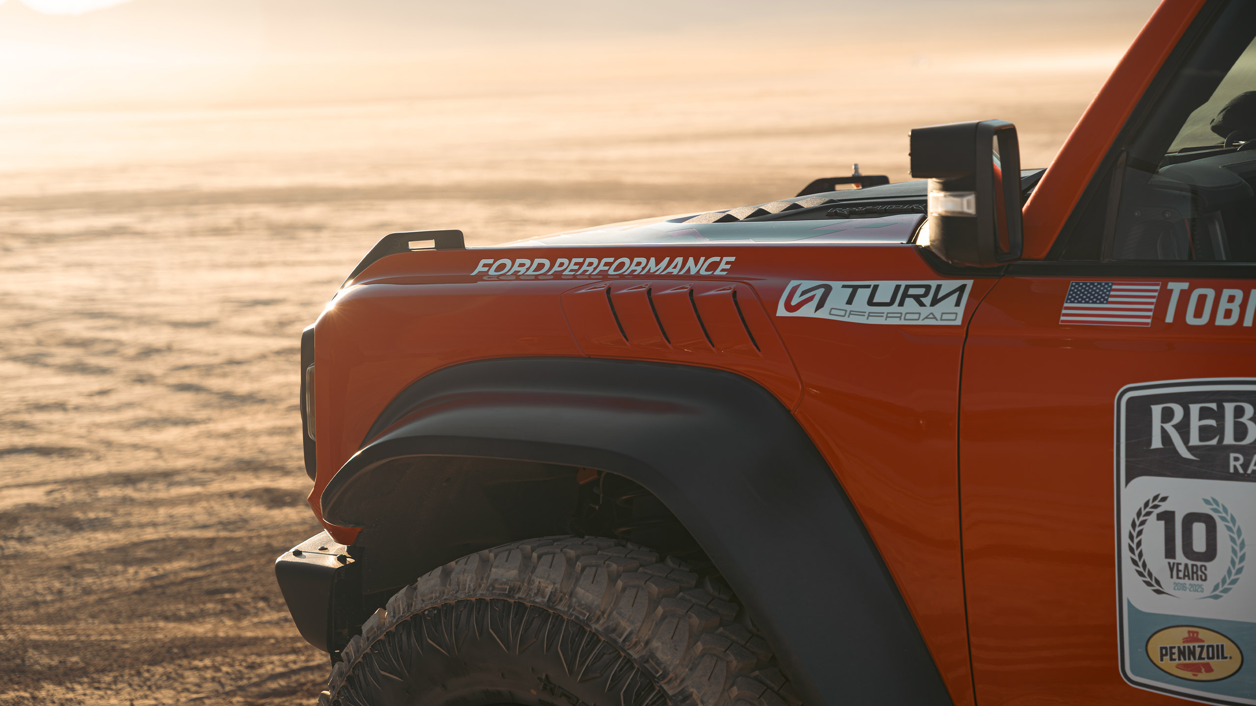 ford bronco raptor rally truck