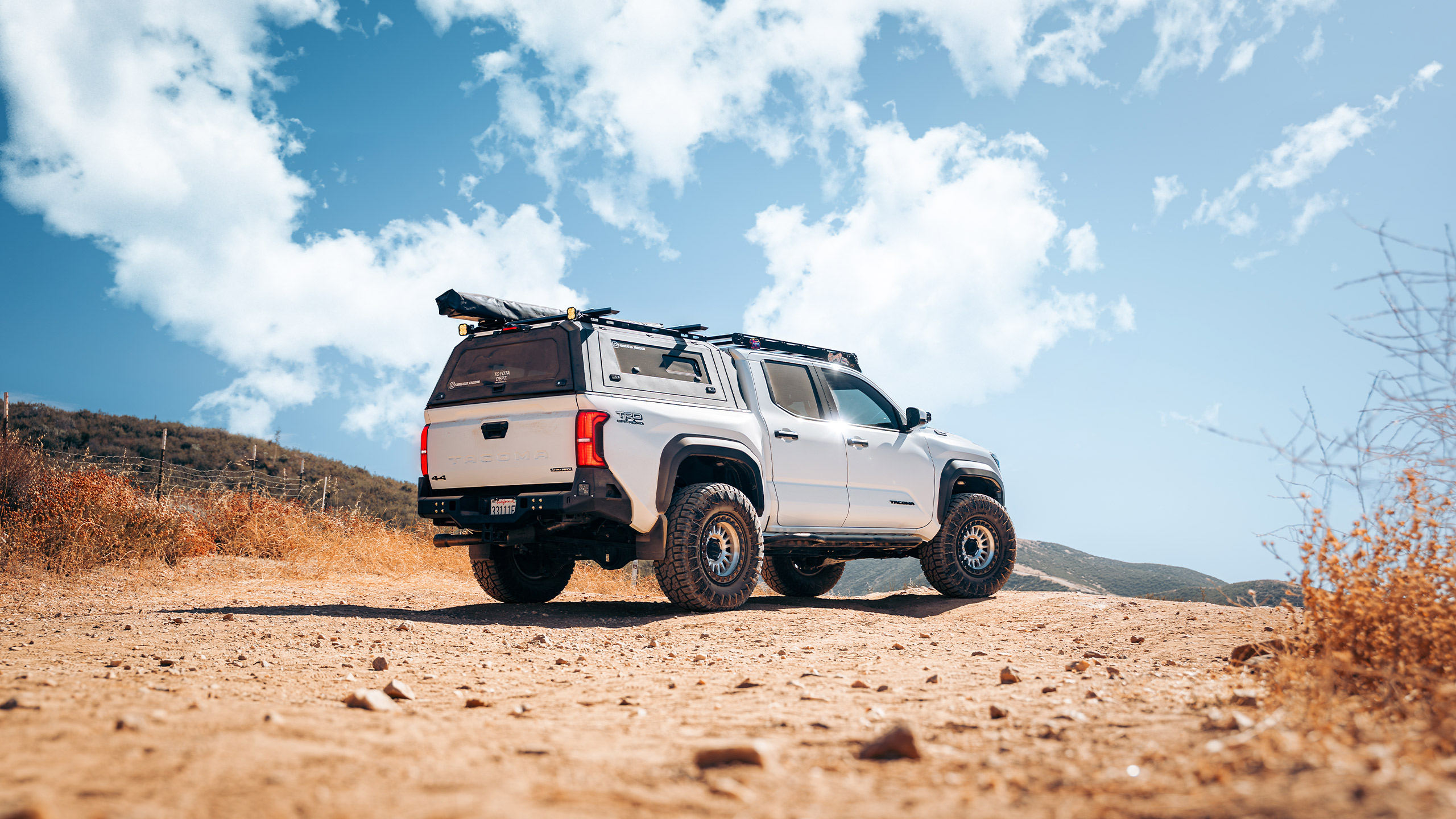 gen 4 white toyota tacoma