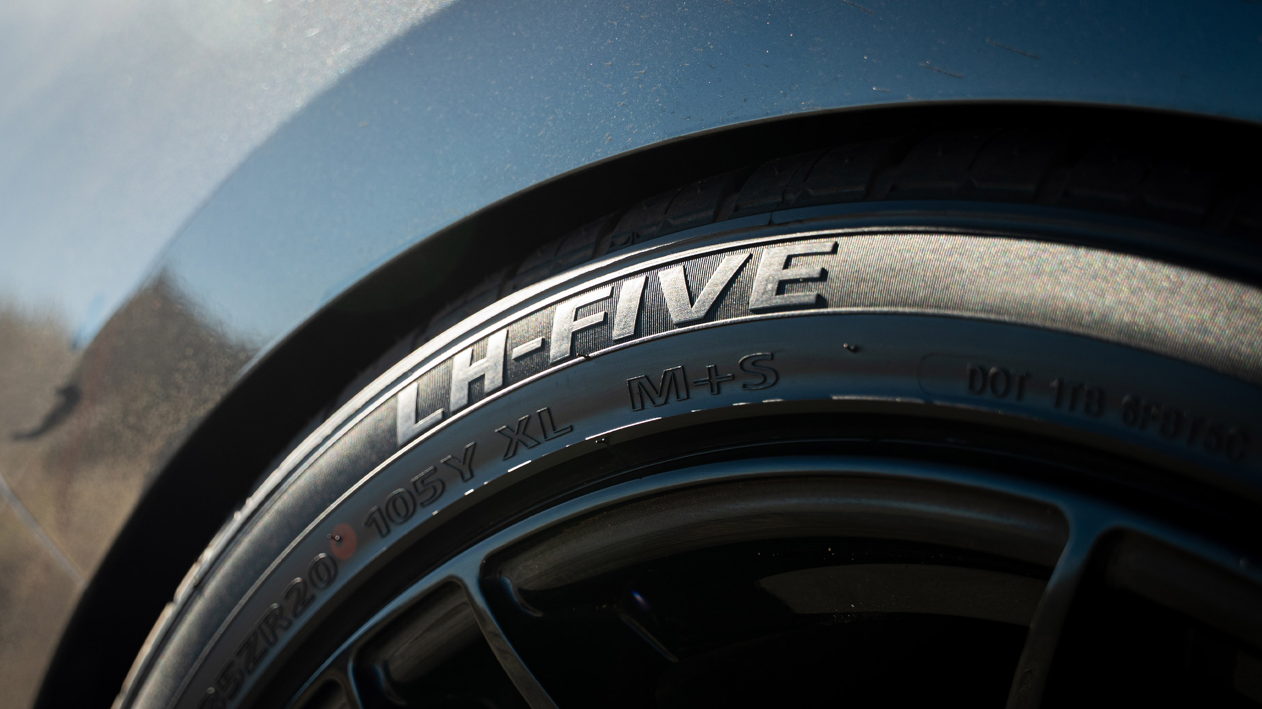 lh five tire close up