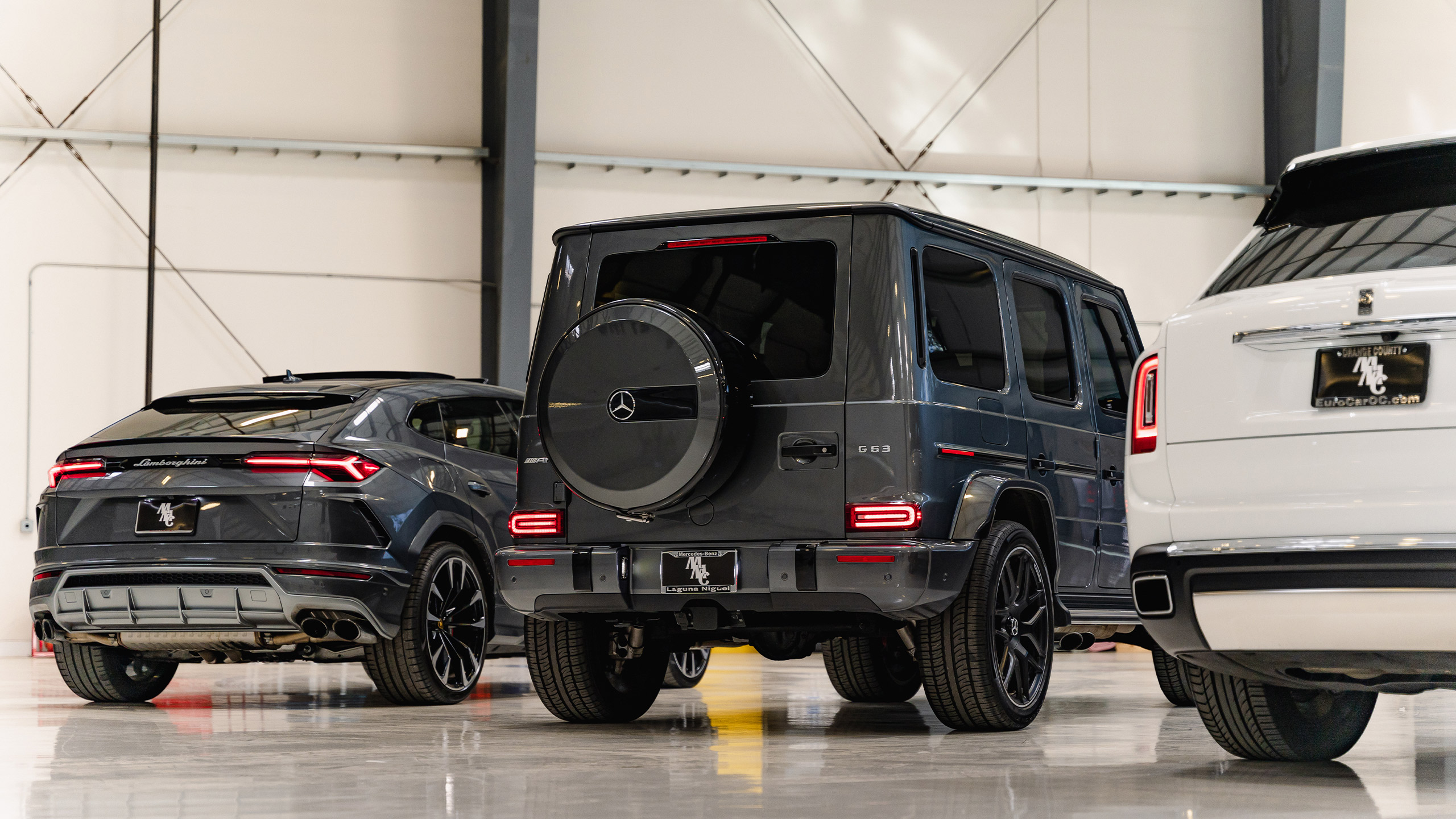 luxury and exotic car rental shoot