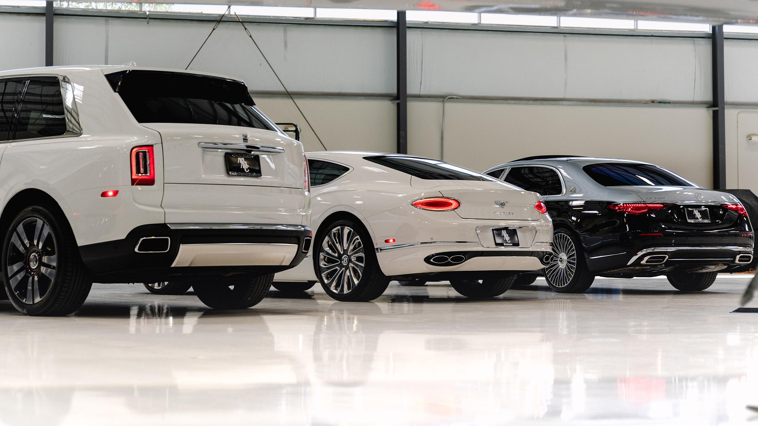 luxury and exotic car rental shoot