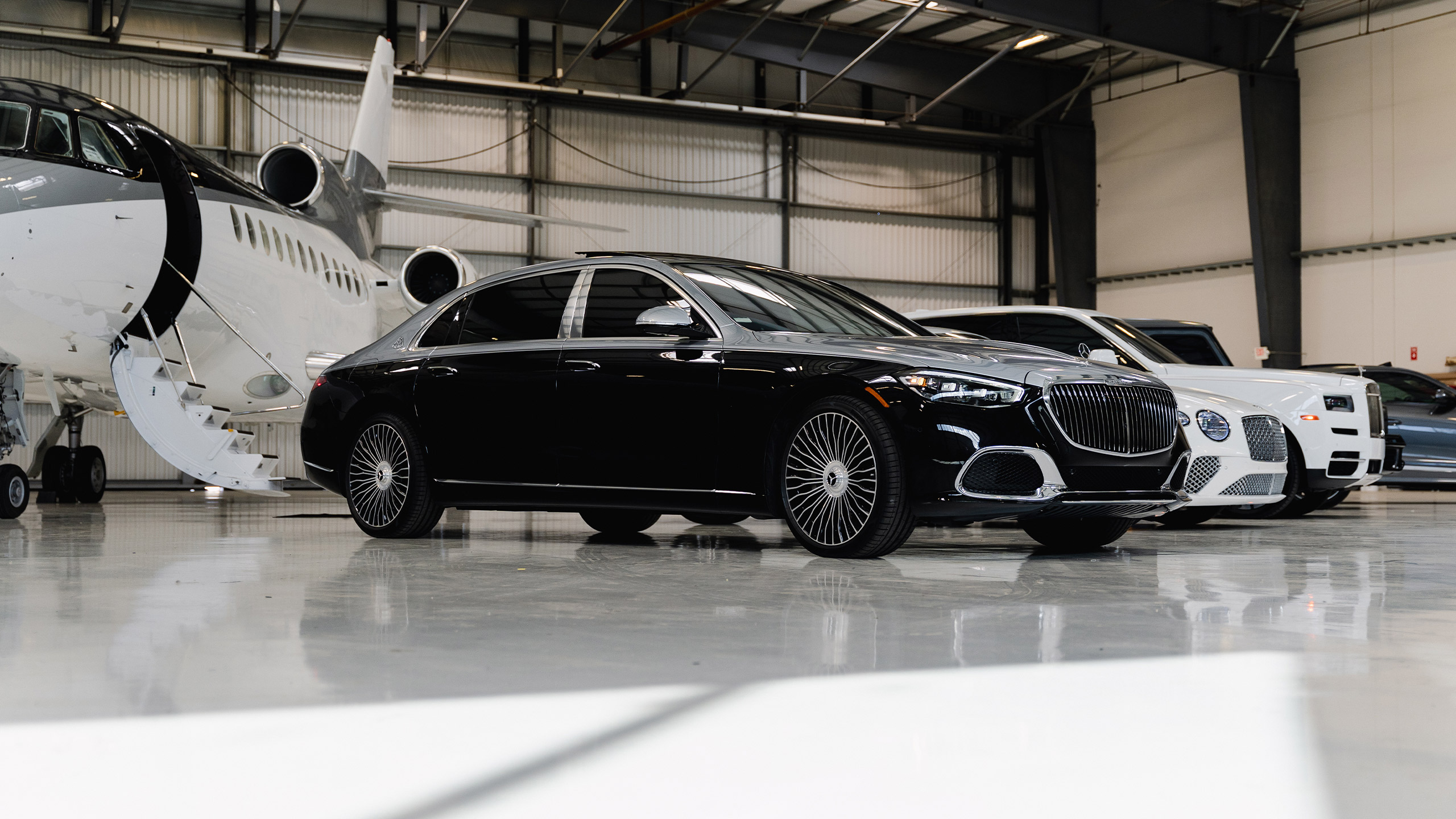 luxury and exotic car rental shoot