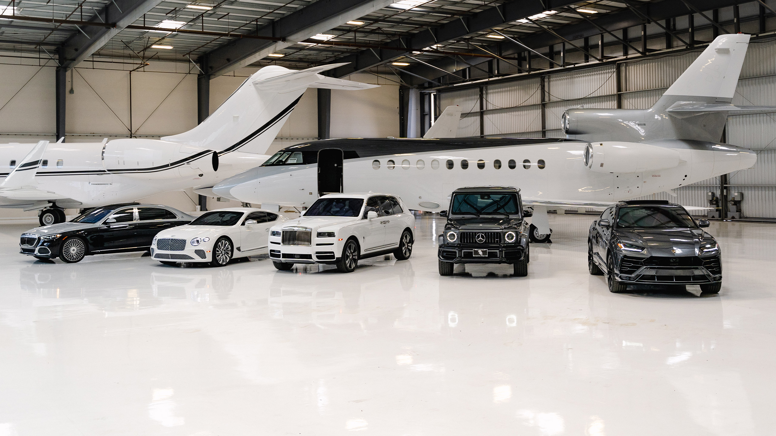 luxury and exotic car rental shoot